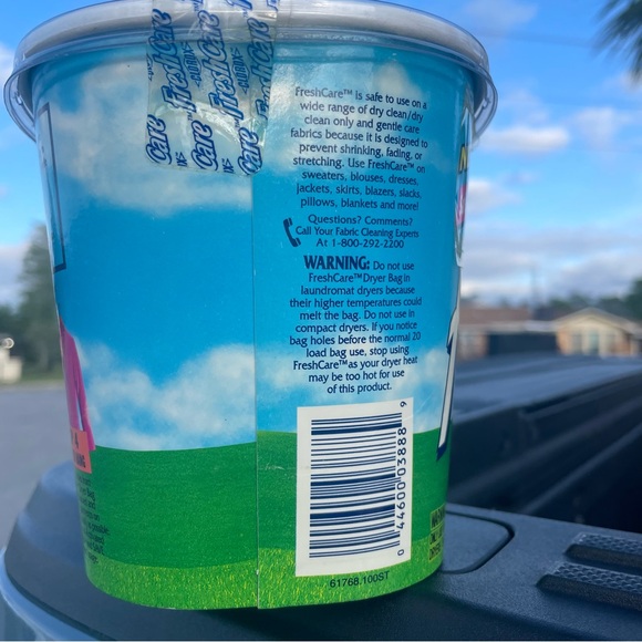 Clorox Fresh Care At Home Dry Cleaning Kit Color Safe 4 Dryer Loads Unopened - Picture 4 of 5